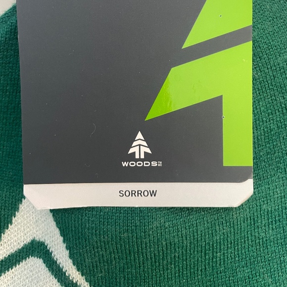 Brand New Woods Green Sorrow Windstopper Logo Toque - Picture 4 of 8